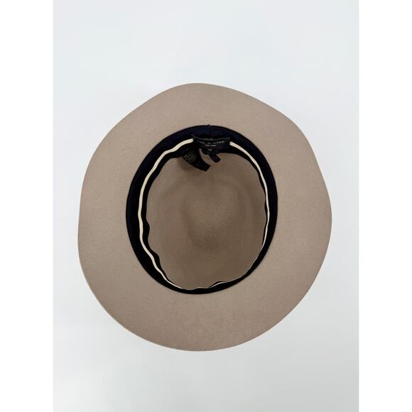 Rag & Bone Gray Floppy Brim Felted Wool Fedora Hat Size Large main image 5